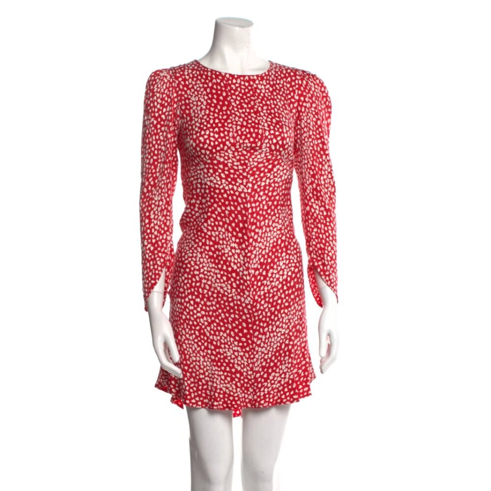Women’s Maje Heart Printed Mini Dress